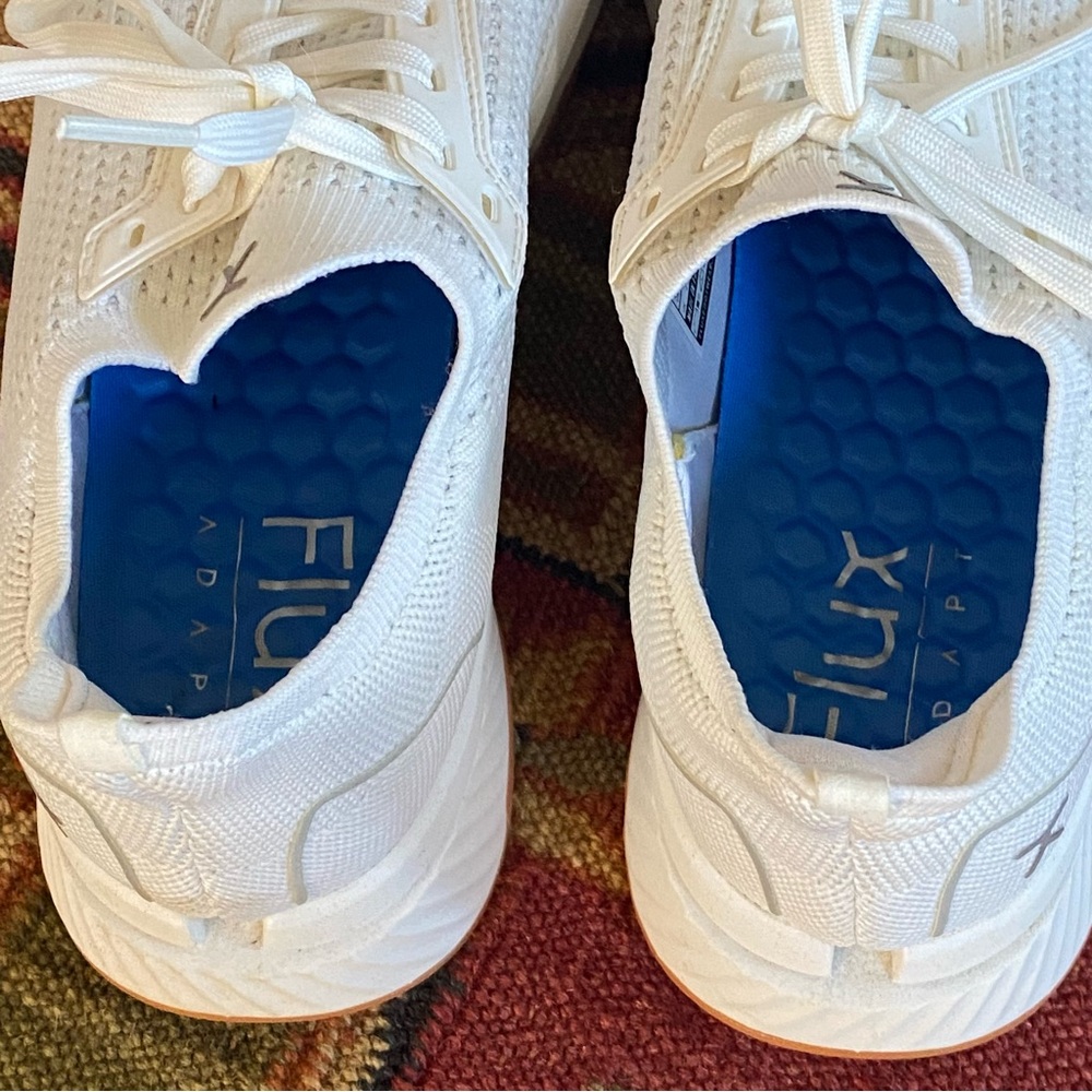 Flux Zero Drop Sneakers - Adapt Runner - White / Gum RN / M8 / W9.5 - Picture 7 of 13